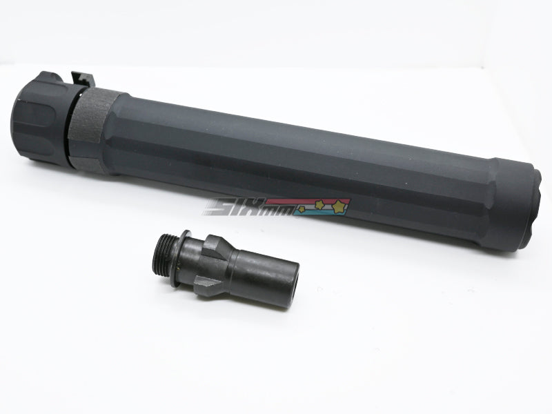 [5KU] Ryder 9MP5 Dummy Silencer[W/ CYMA MP5 AEG Flash Hider][BLK] SIXmm (6mm)