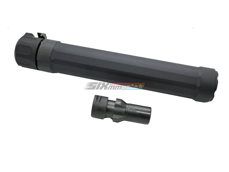 [5KU] Ryder 9-MP5 Silencer[W/ WE-Tech MP5 GBB Flash Hider][BLK]