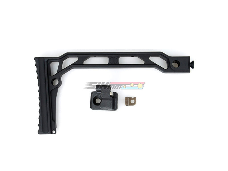 [5KU] SS-8R Aluminium Foldable Stock[For GHK / LCT / CYMA / DBOYS AK AEG / GBB Series]