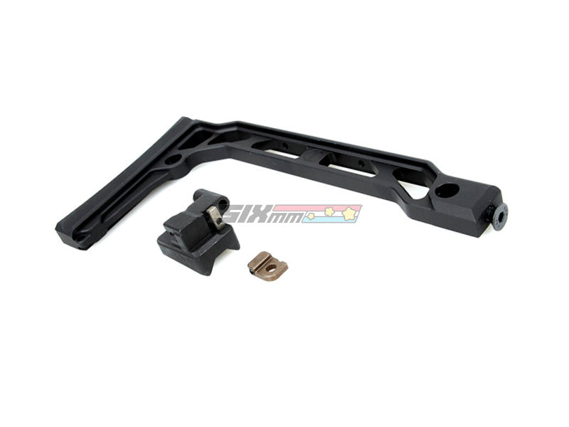 [5KU] SS-8R Aluminium Foldable Stock[For GHK / LCT / CYMA / DBOYS AK AEG / GBB Series]