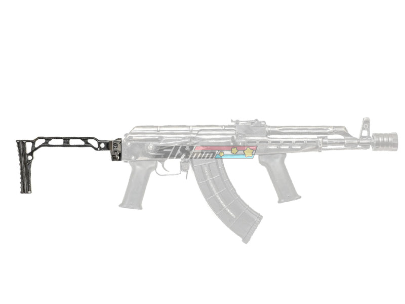 [5KU] SS-8R Aluminium Foldable Stock[For GHK / LCT / CYMA / DBOYS AK AEG / GBB Series]