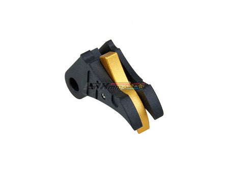 [5KU] SSVI style CNC Aluminium Flat Trigger Set[For Tokyo Marui G17 / G18 GBB Series][BLK]