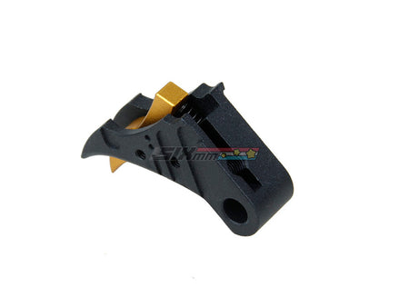 [5KU] SSVI style CNC Aluminium Flat Trigger Set[For Tokyo Marui G17 / G18 GBB Series][BLK]