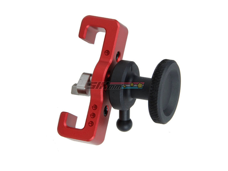 [5KU] Selector Switch Charging Handle[For Action Army AAP-01 GBB Series][Type 1][Red]
