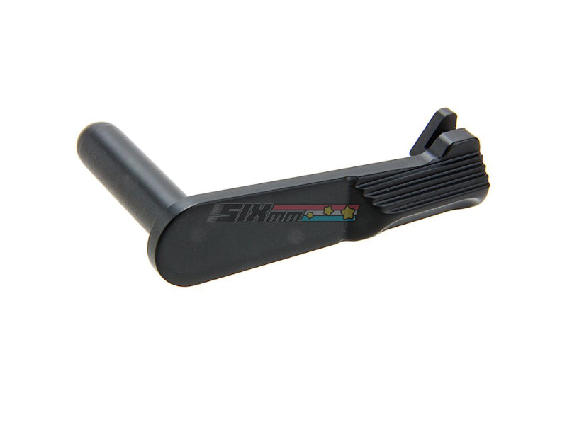 [5KU] Stainless Steel Slide Stop[For Tokyo Marui HI CAPA GBB Series][Type 3][BLK]