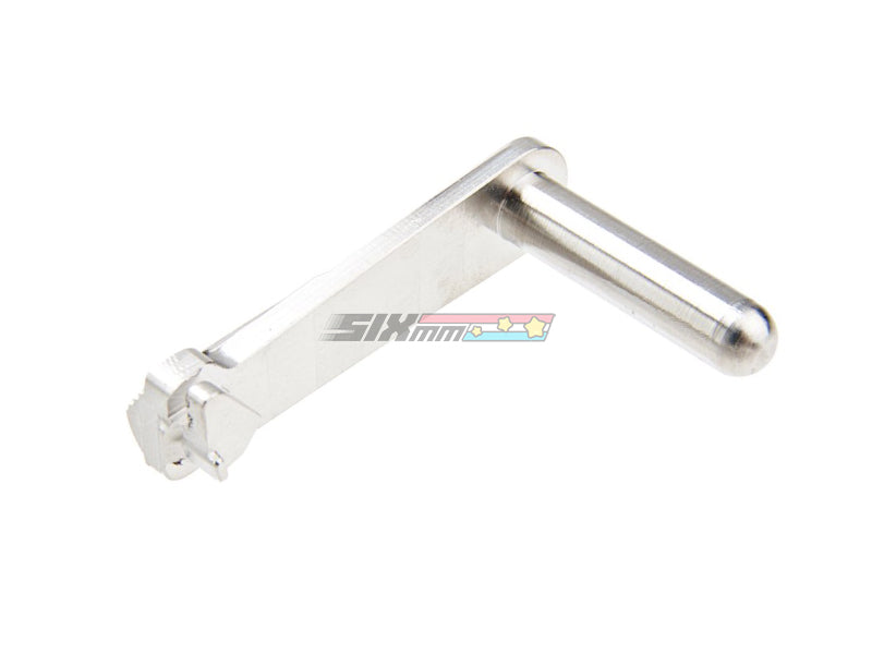 [5KU] Stainless Steel Slide Stop[For Tokyo Marui HI CAPA GBB Series][Type 3][Mirror Shine]