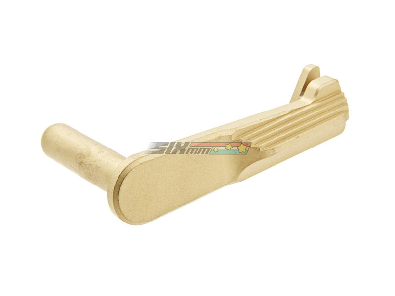[5KU] Stainless Steel Slide Stop[For Tokyo Marui HI CAPA GBB Series][Type 6][GLD]
