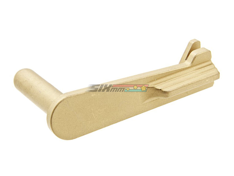 [5KU] Stainless Steel Slide Stop[For Tokyo Marui HI CAPA GBB Series][Type 8][GLD]