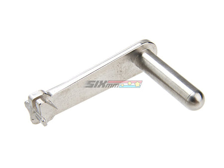 [5KU] Stainless Steel Slide Stop[For Tokyo Marui HI CAPA GBB Series][Type 8][SV]