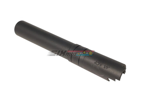[5KU] Stainless Steel Threaded Outer Barrel[For Tokyo Marui Hi-Capa 5.1 GBB][BLK]