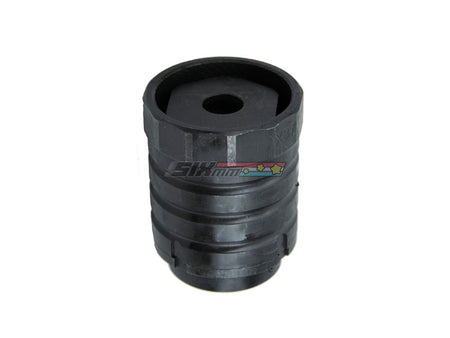 [5KU] Steel Facemount X37 AK Flash Hider[For +24mm CW Barrel Threaded][BLK]