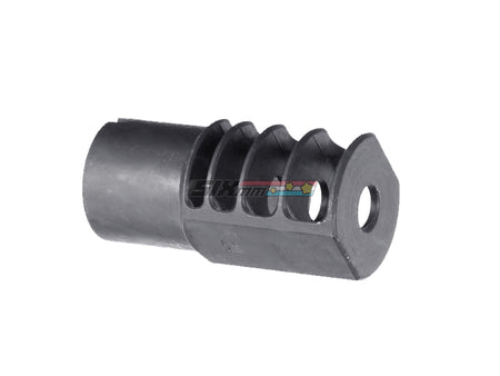 [5KU] Steel RRD-4C Airsoft Muzzle Brake[For GHK / LCT AEG / GBB Series][+24mm CW]