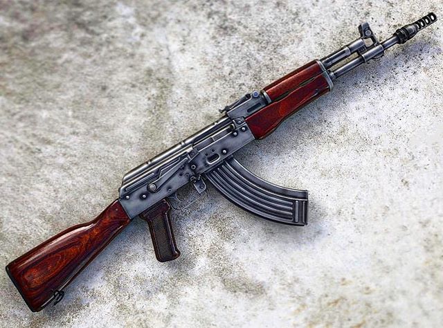 [5KU] Steel RRD-4C Slim Airsoft Muzzle Brake[For GHK / LCT AEG / GBB Series][-14mm CCW]