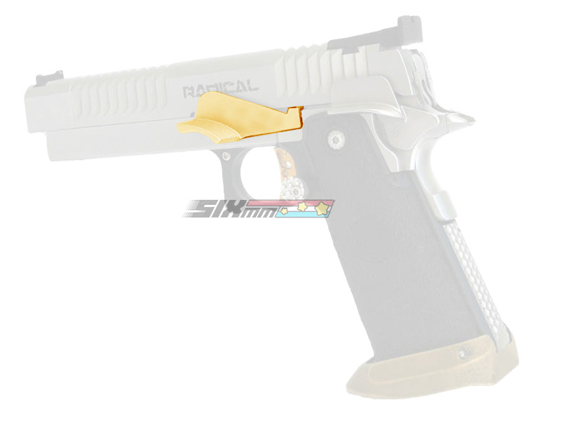 [5KU] Steel Slide Stop W/ Thumb Rest[For Tokyo Marui HI CAPA GBB Series][GLD]