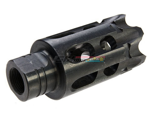 [5KU] Steel TALON Breacher Muzzle Brake Flash Hider [-14mm CCW][BLK]