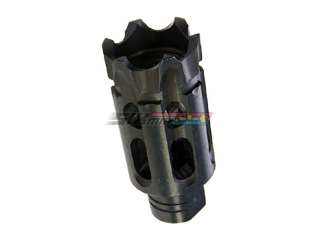 [5KU] Steel TALON Breacher Muzzle Brake Flash Hider [-14mm CCW][BLK]