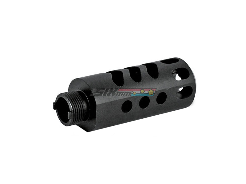 [5KU] Type 3 Aluminum Compensator[For Tokyo Marui HI CAPA GBB Pistol][BLK]