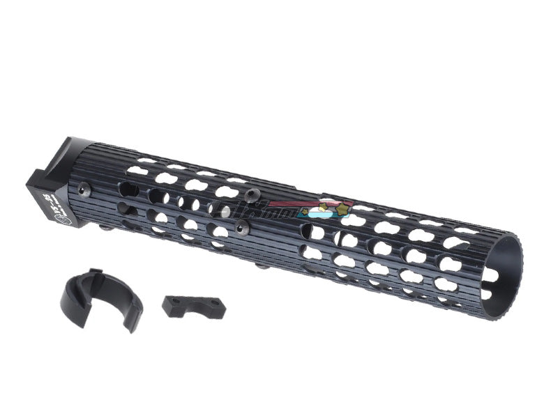 [5KU] VS-25 AK KeyMod Long Tubular Aluminium Handguard[BLK]