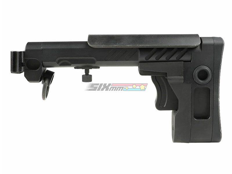 [5KU] ZEN PT-3 Retractable Folding Stock[For GHK/LCT AK AEG GBB Series][BLK]