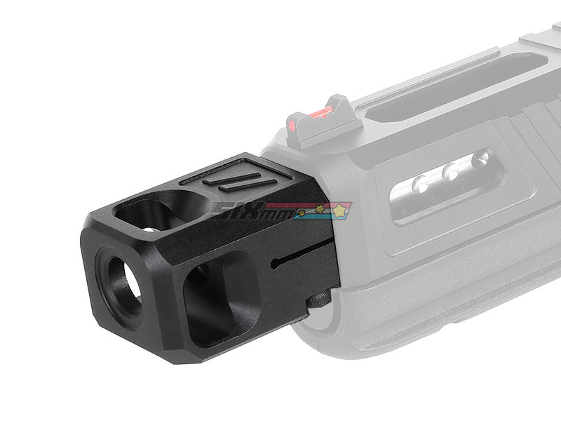 [5KU] ZE PRO Compensator V2[ -14mm CCW][GY]