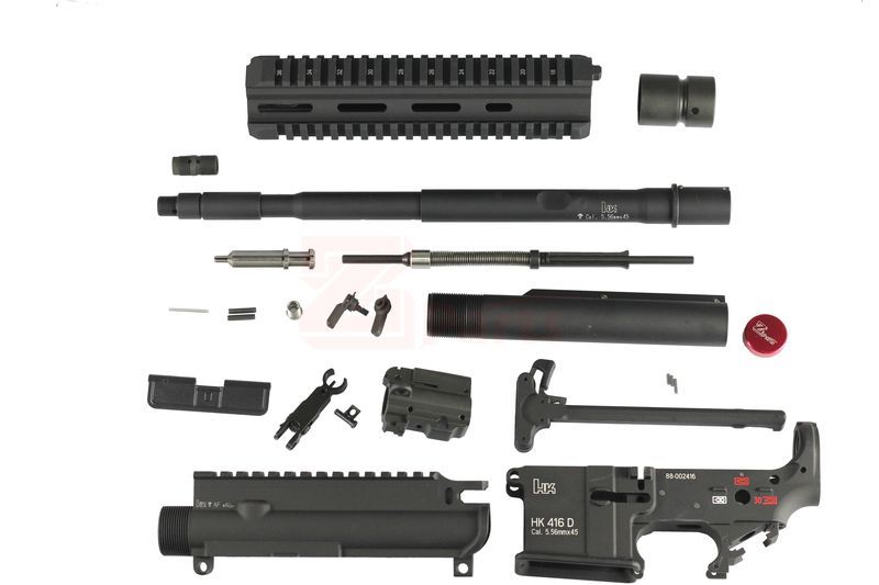 [Z-Parts] Aluminum 14.5" Outer Barrel Set for SYSTEMA 416 AEG