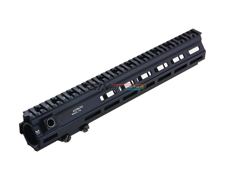 [Angry Gun] Mlok Handguard [For Tokyo Marui NGRS, Umarex/VFC, KWA HK417 Airsoft Series] [G Style, 14.5 inch][BLK]