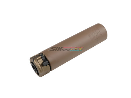 [Airsoft Artisan] SF STYLE 6.2inch silencer + 4 Prong Flash Hider [DE]