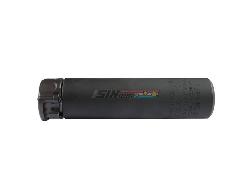 [Airsoft Artisan] SF STYLE 6.2inch silencer + 4 Prong Flash Hider [BLK]