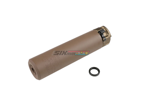 [Airsoft Artisan] SF STYLE 6.2inch silencer + 4 Prong Flash Hider [DE]