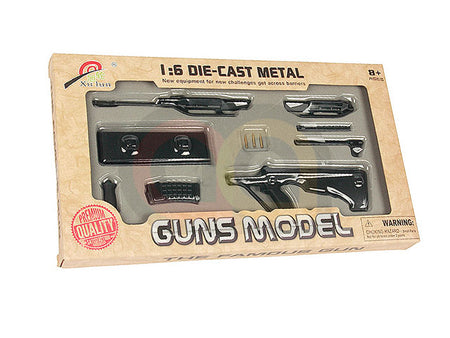 [ArmyForce] 1:6 Die- Cast Metal AUG Model Gun[BLK]