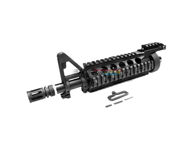 [E&C] M4 RIS2 Full Metal Front Kit Set[BLK]