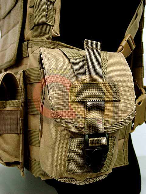 Molle Canteen Hydration Combat RRV Vest Coyote Brown