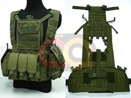 Molle Canteen Hydration Combat RRV Vest [OD]