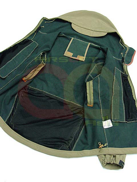 [IdiotTailor] TD Style Hoodie Shark Skin Hoodie Jacket [Tan] [Size: L]