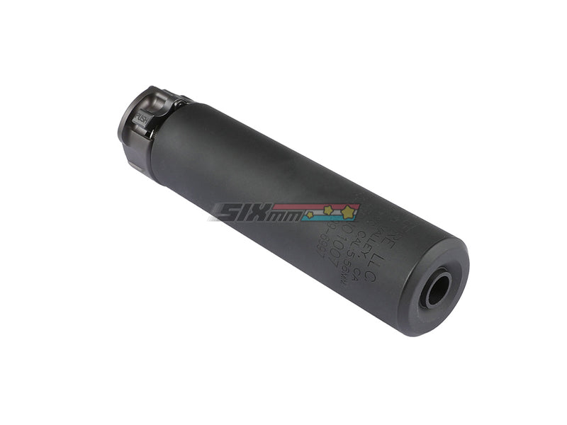 [Airsoft Artisan] SF STYLE 6.2inch silencer + 4 Prong Flash Hider [BLK]