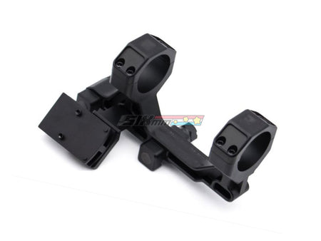 [Airsoft Artisan] BO Style 30mm Modular Scope Mount for Milspec 1913 Rail System [RMR Adapter] [BLK]