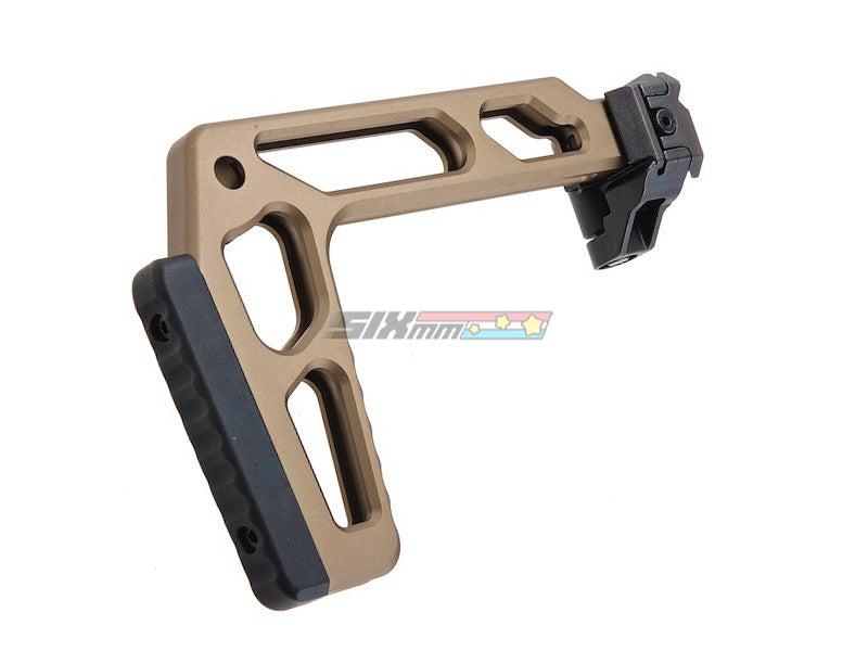 [Airsoft Artisan] Shorter Folding Style Stock for SIG Sauer MCX / M1913 20mm Rail [DE]