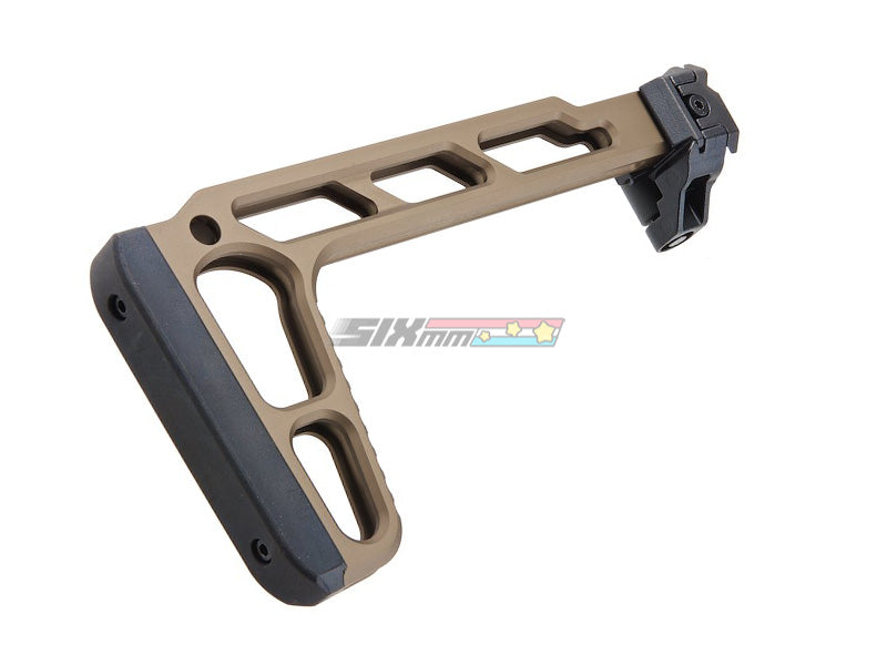 [Airsoft Artisan] Light Weight Folding Style Stock for SIG Sauer MCX / M1913 20mm Rail [DE]