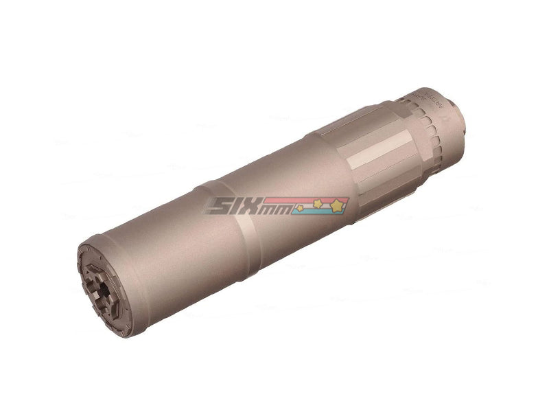 [Airsoft Artisan] CGS QD Dummy Silencer With DA Flash Hider[14mm CCW] [Titanium Grey]