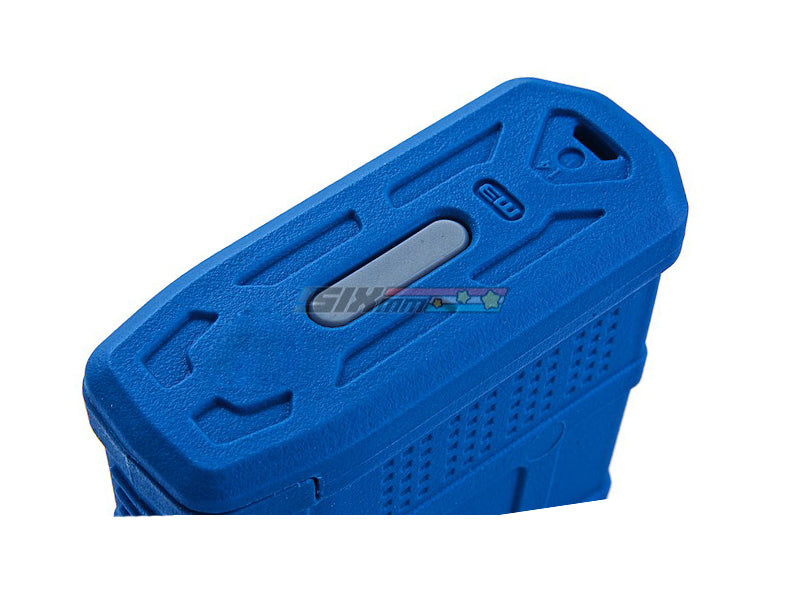 [Guns Modify] EVO Tokyo Marui M4 MWS Green Gas Magazine [35 rounds] [Nato Training Blue] [No Marking]