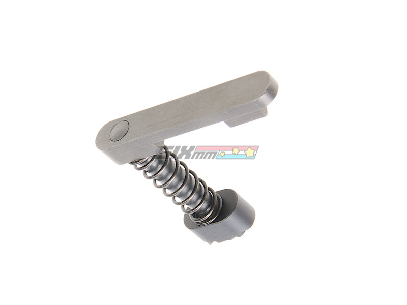 [Angry Gun] Tokyo Marui MWS Mag Release [Standard Version, CNC Steel] [BLK]