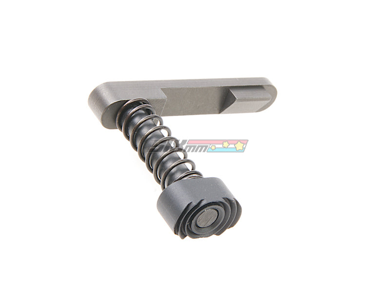 [Angry Gun] Tokyo Marui MWS Mag Release [Standard Version, CNC Steel] [BLK]