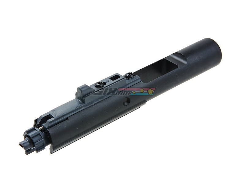 [Angry Gun] Tokyo Marui MWS GBBR Monolithic Complete Bolt Carrier w/ MPA Nozzle [Steel] [GEI Style] [BLK]