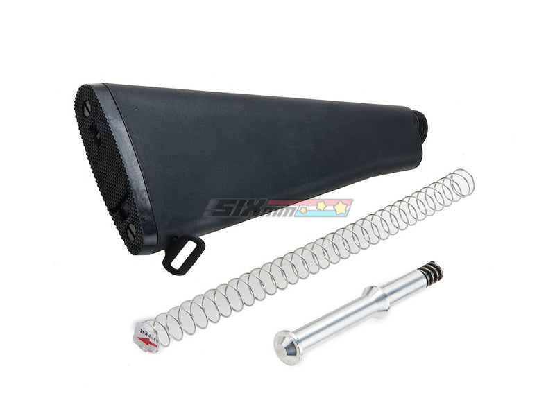 [Angry Gun] Tokyo Marui MWS / MTR Fixed Stock Kit - M16A2 Style [BLK]