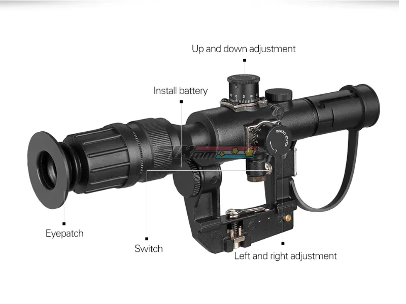 [AIM-O] 戰術 SVD Dragunov 4x26 瞄準鏡