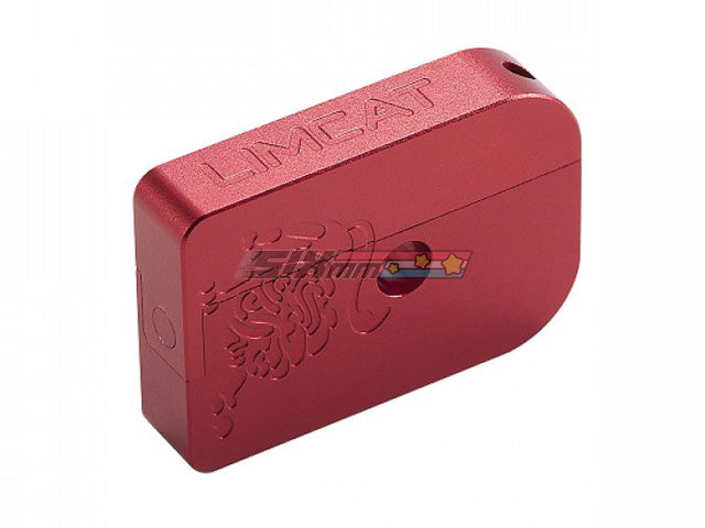 [AIP] CNC Limcat Puzzle Magazine Base for Marui Hicapa [Size S] [Red]