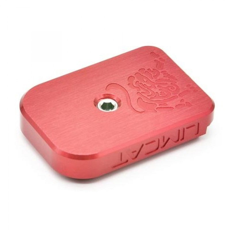 [AIP] CNC Limcat Magazine Base for Marui Hi capa [Red/Small]
