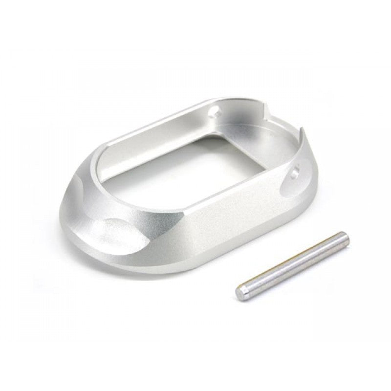 [AIP] Aluminum BigMouth Magwell Type 4 for Marui Hi-Capa 4.3/5.1 Series GBB Pistol [Silver]