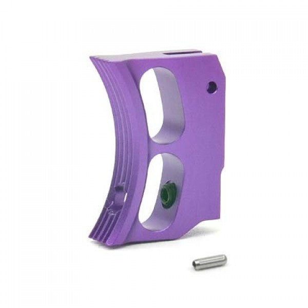 [AIP] Aluminum Trigger [Type Q] for Marui Hicapa [Purple/Long]