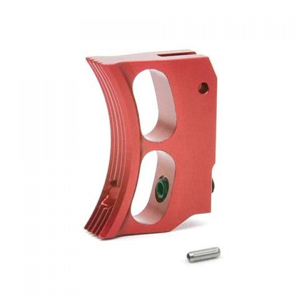 [AIP] Aluminum Trigger [Type Q] for Marui Hicapa [Red/Long]